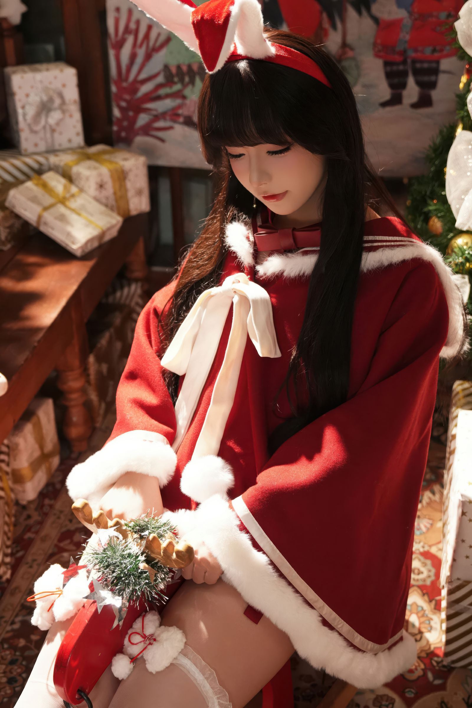 [yuuhui玉汇] NO.143 圣诞节特辑 告白夜(Confession Night)-写真网