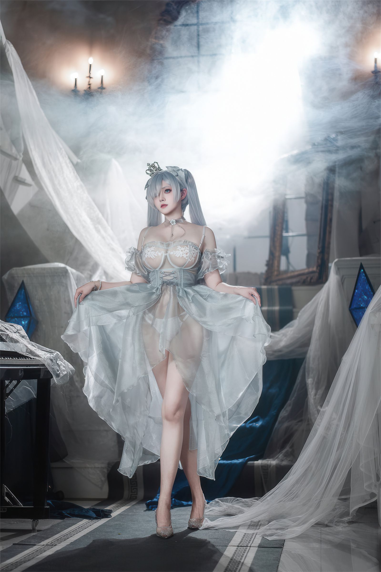 [Natsuko夏夏子] NO.091 灰姑娘水晶公主Cinderella（NIKKE The Goddess of Victory）-秀人网