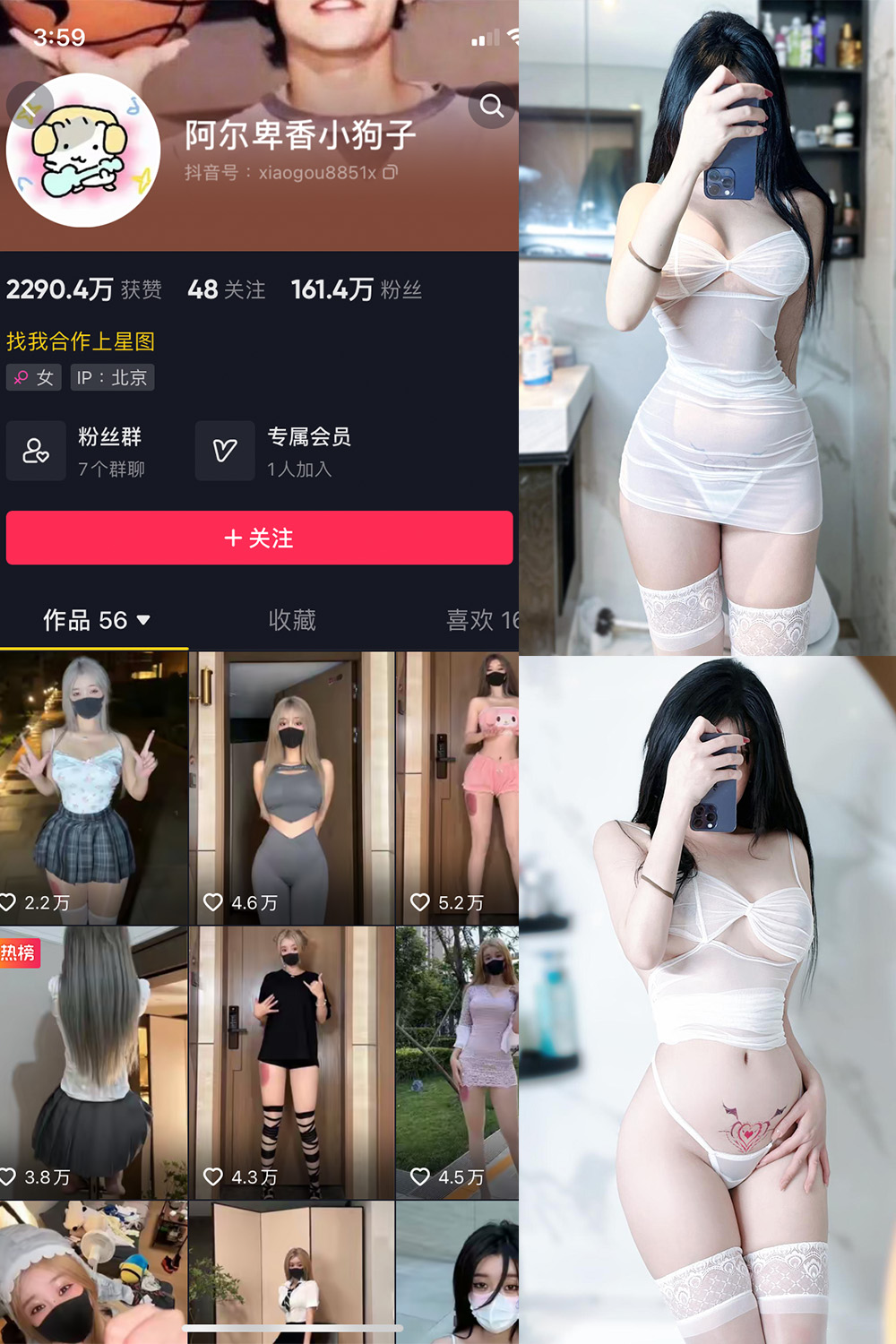 抖音 阿尔卑香小狗子 微密圈  NO.022期  9P 最新至 2023.9.7-芭站网