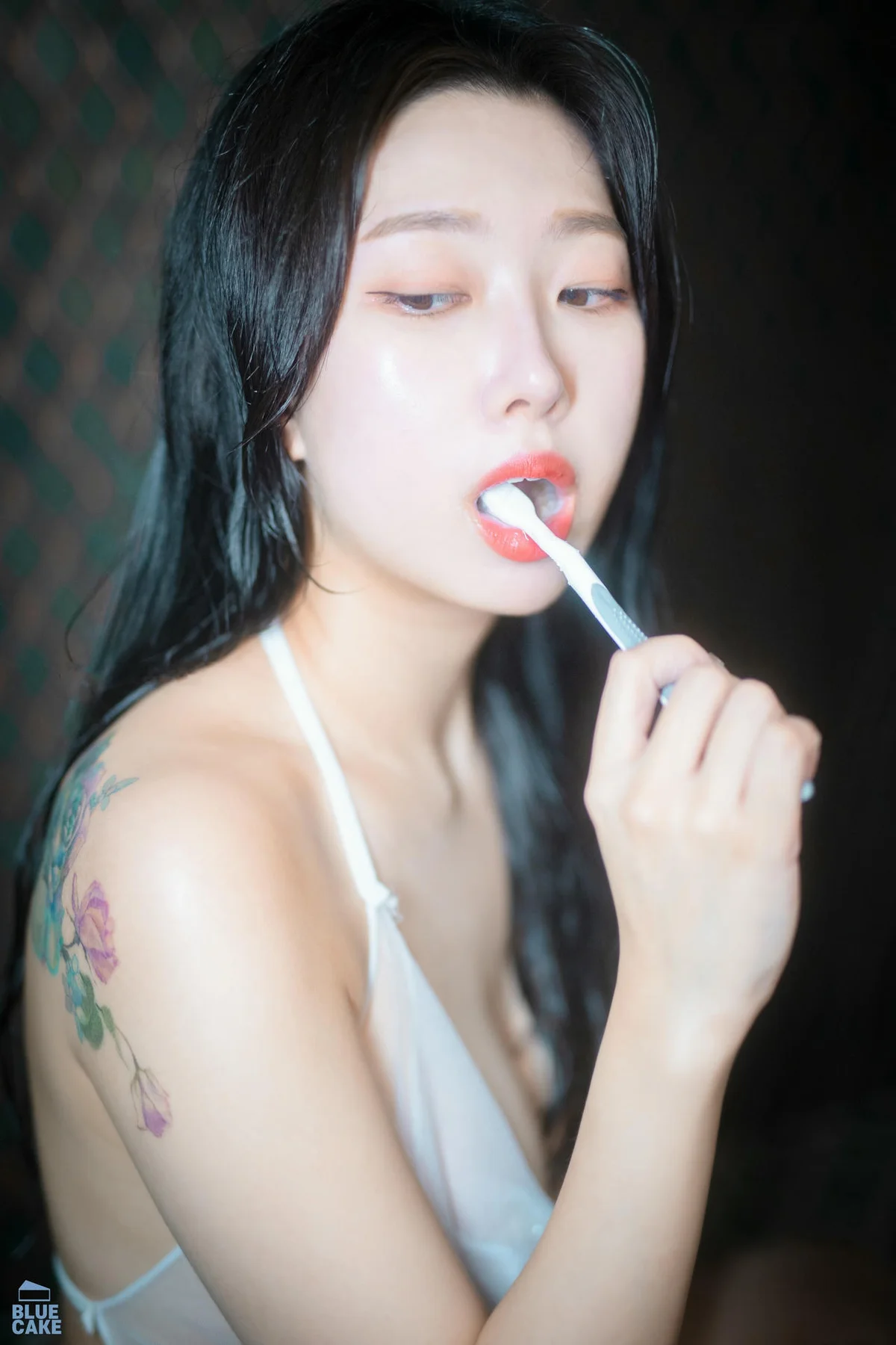 图片[1]-BLUECAKE No.047 Shaany湿身爆乳-慕色阁