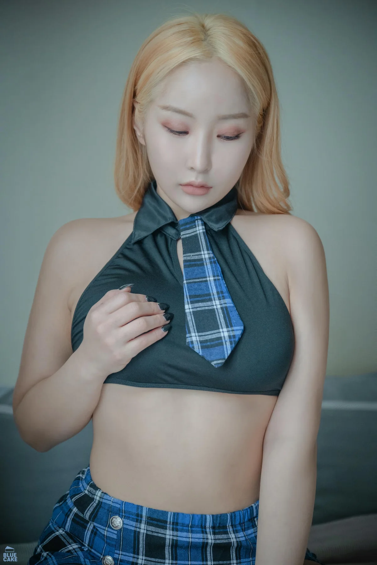 BLUECAKE No.113 Jinju制服jk少女-电鸽