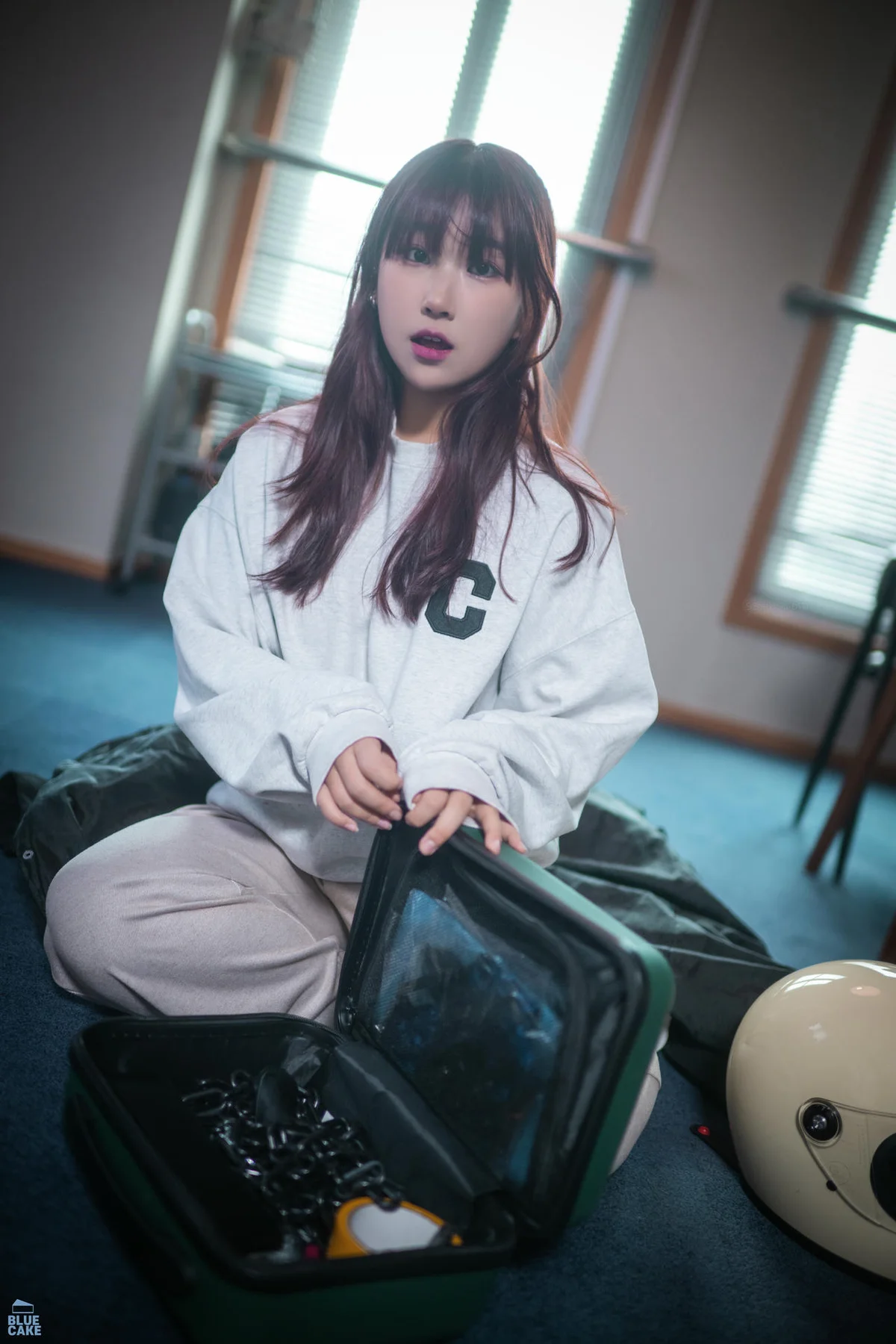 BLUECAKE No.114 GGUBBU少女情景写真-电鸽