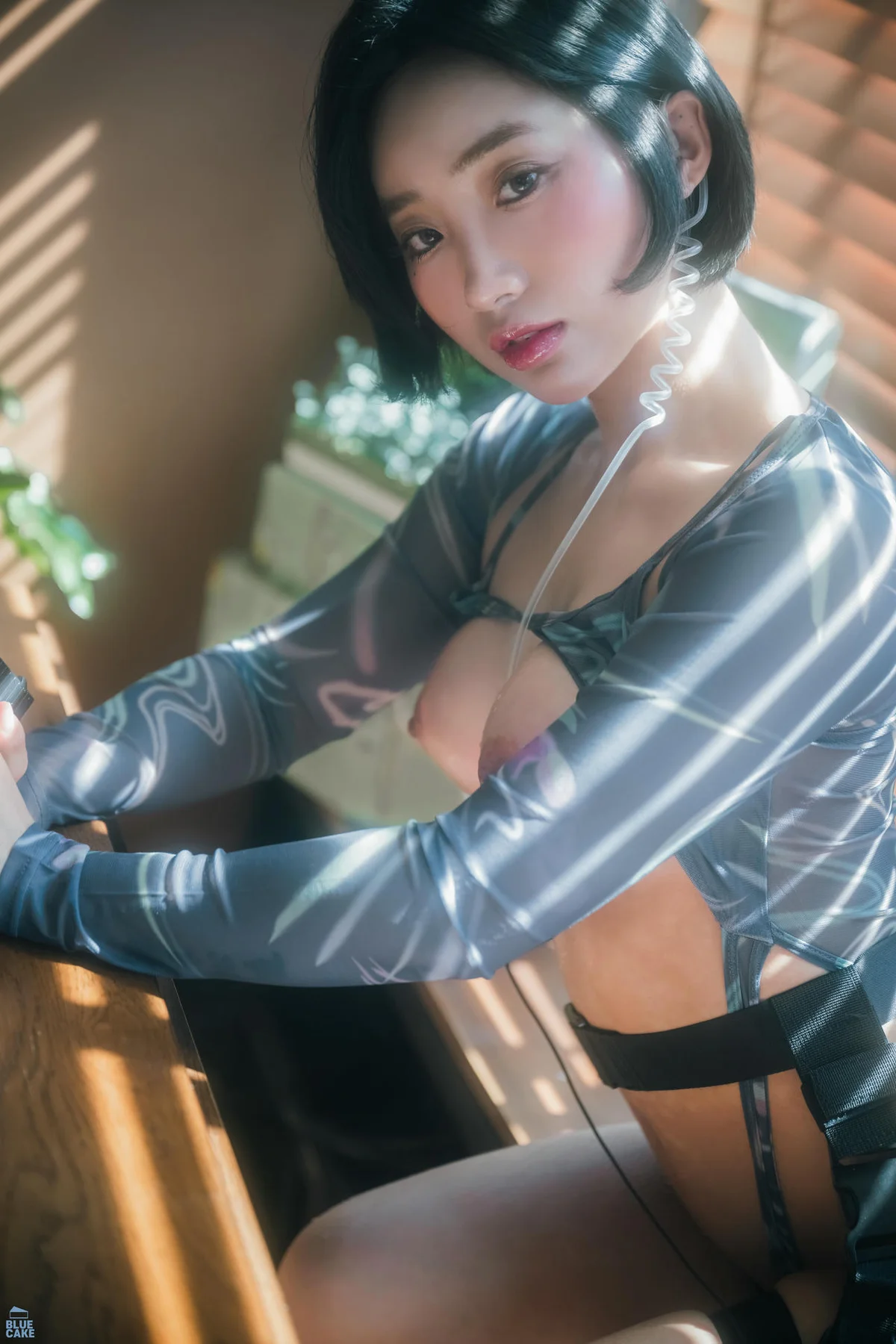 BLUECAKE No.123 Booty Queen短发少女-电鸽